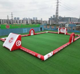 T11-926BTN Tunisia Theme Large Inflatable Soccer Field
