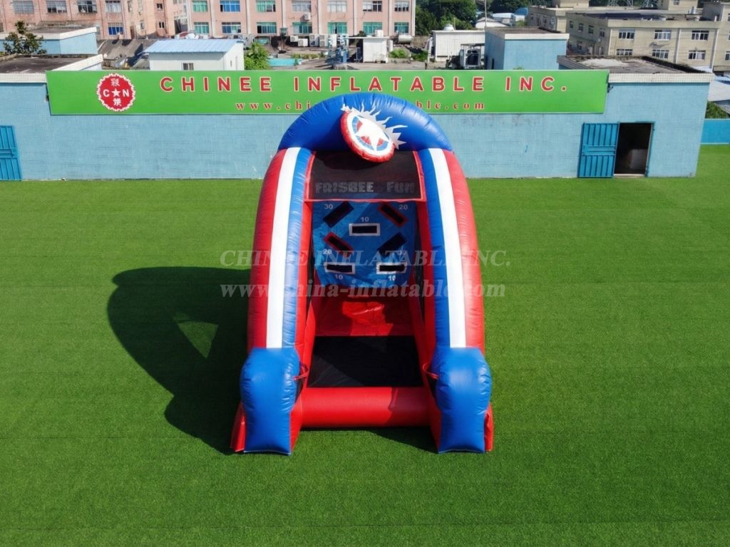 T11-7314 Commercial Inflatable Frisbee Fun Toss Game