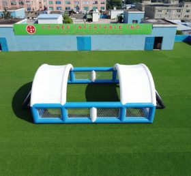 T11-7321 Inflatable Soccer Arena with Protective Arched Canopies