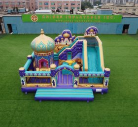T2-8858 Aladdin Theme Bouncy Castle With Slide
