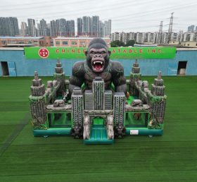 T5-3172 King Kong Theme Inflatable Castle