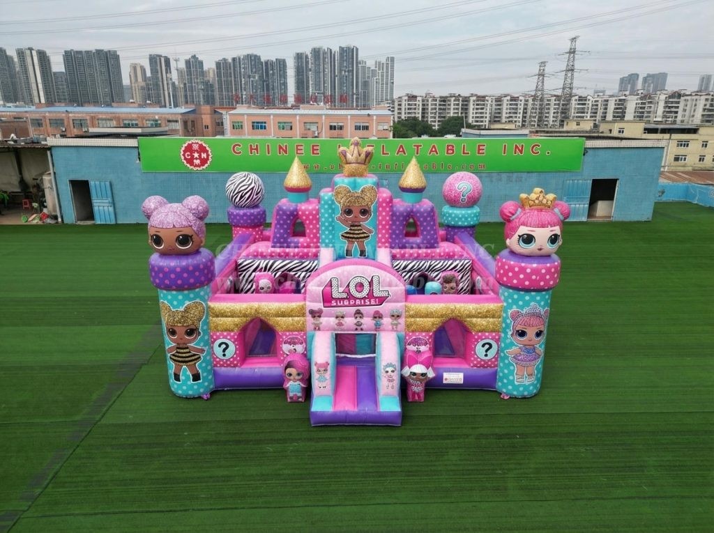 T5-3174 L.O.L.SURPRISE Theme Inflatable Castle