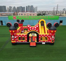 T5-3179 Mickey & Minnie Theme Inflatable Castle