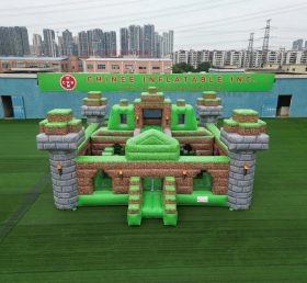 T5-3180 Minecraft Theme Inflatable Castle