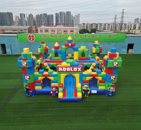T5-3200 Roblox Theme Inflatable Castle