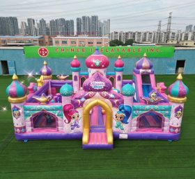 T5-3204 Shimmer & Shine Theme Inflatable Castle