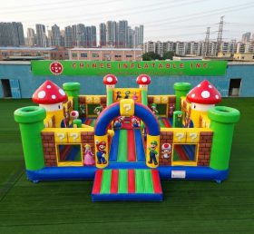 T5-3214 Super Mario Theme Inflatable Castle