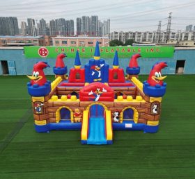 T5-3230 Woody Woodpecker Theme Inflatable Castle