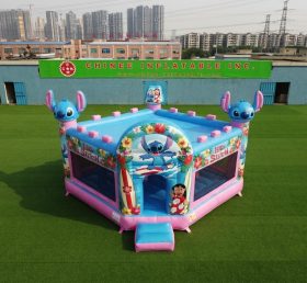 T5-3260 Lilo & Stitch Theme Inflatable Castle
