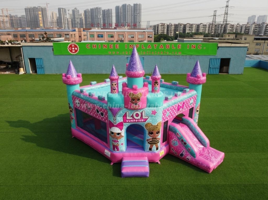 T5-3261 L.O.L.SURPRISE Theme Inflatable Castle