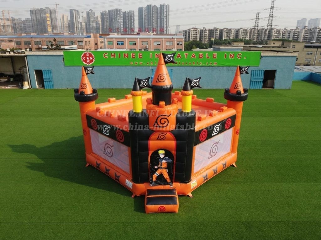 T5-3272 Naruto Theme Inflatable Castle