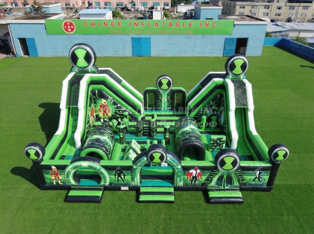 T6-6884 Ben 10 Theme Inflatable Amusement
