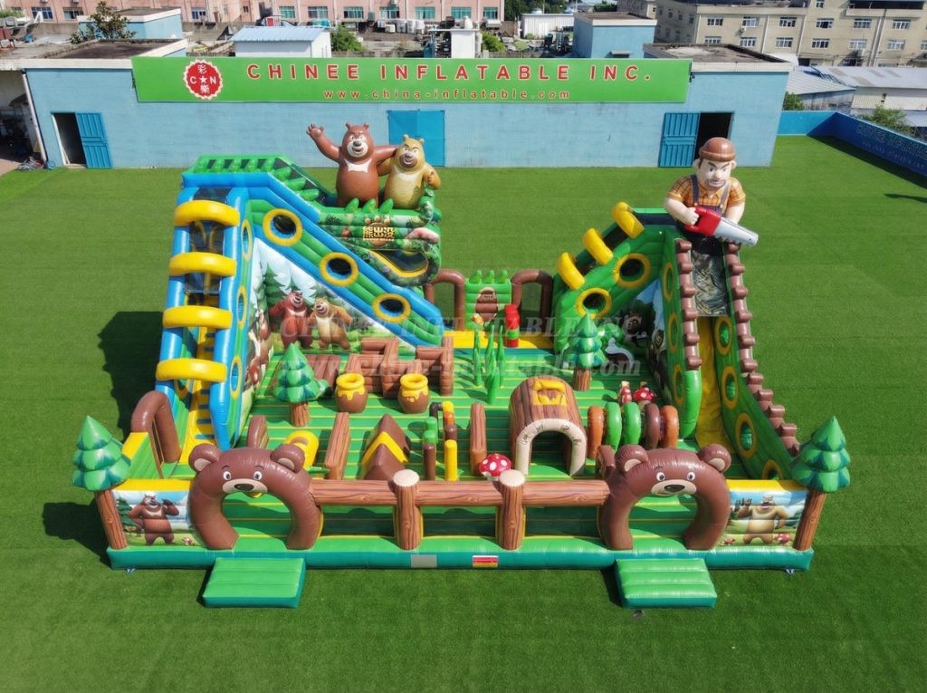 T6-6890 Boonie Bears Theme Inflatable Amusement