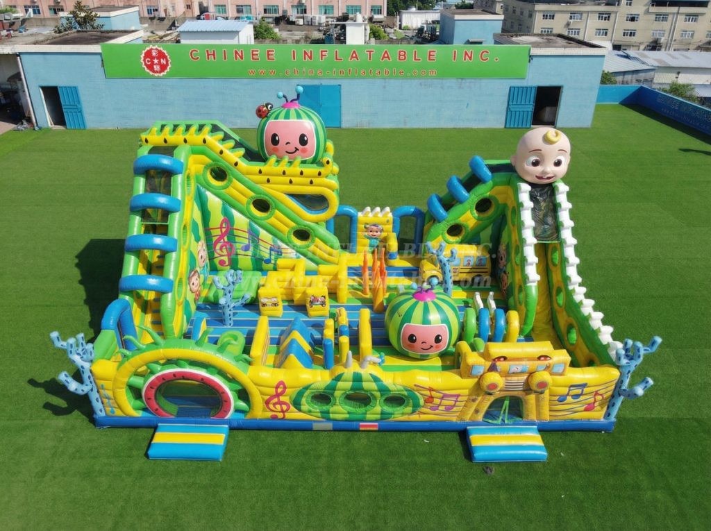 T6-6894 Cocomelon Theme Inflatable Amusement