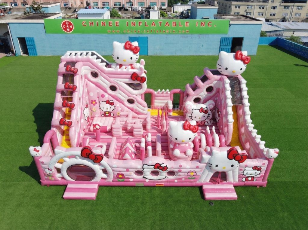 T6-6911 Hello Kitty Theme Inflatable Amusement