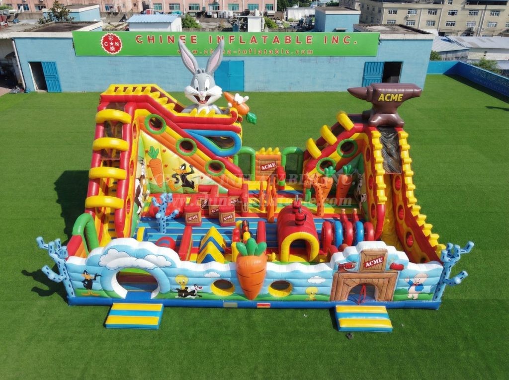 T6-6918 Looney Tunes Theme Inflatable Amusement