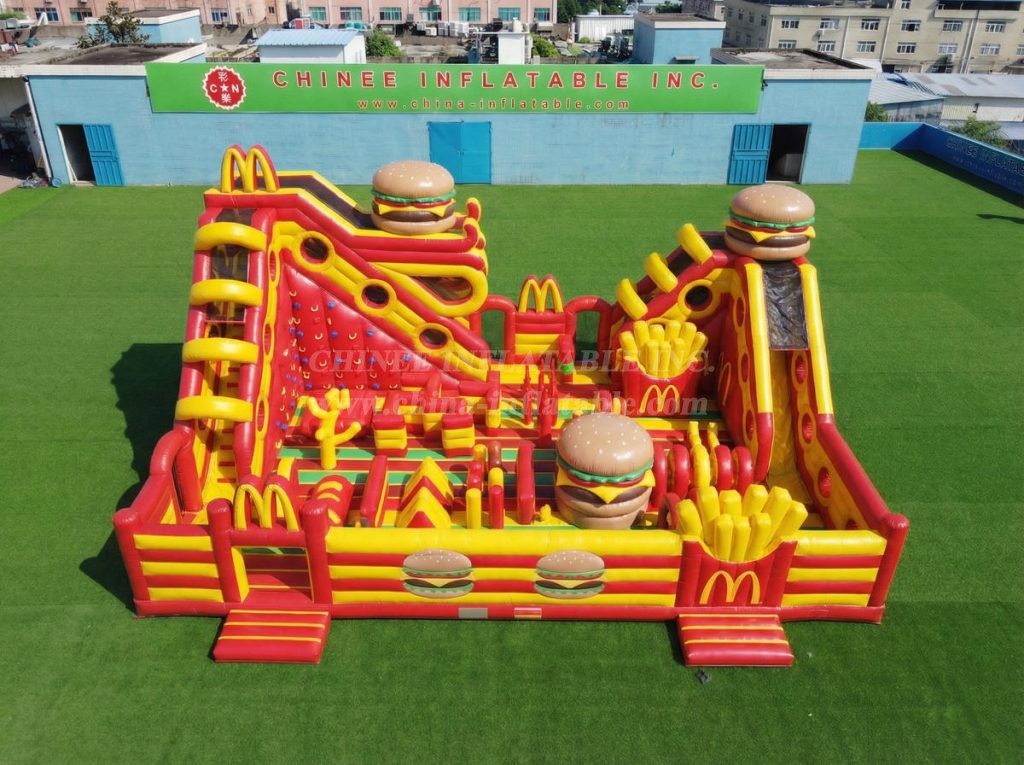 T6-6919 McDonald Theme Inflatable Amusement