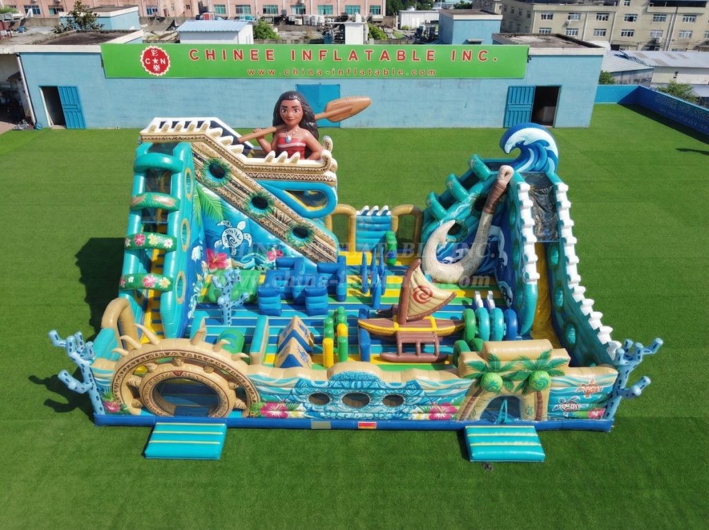 T6-6923 Moana Theme Inflatable Amusement