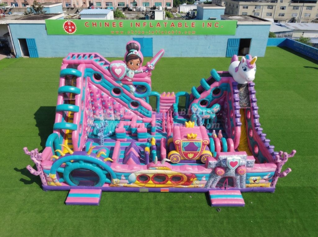 T6-6925 Nella Knight Theme Inflatable Amusement