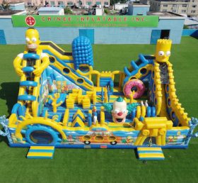 T6-6950 The Simpsons Theme Inflatable Amusement