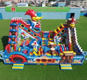 T6-6957 Woody Woodpecker Theme Inflatable Amusement