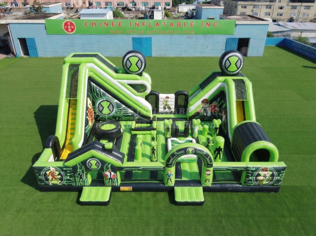 T6-6966 Ben 10 Theme Inflatable Amusement