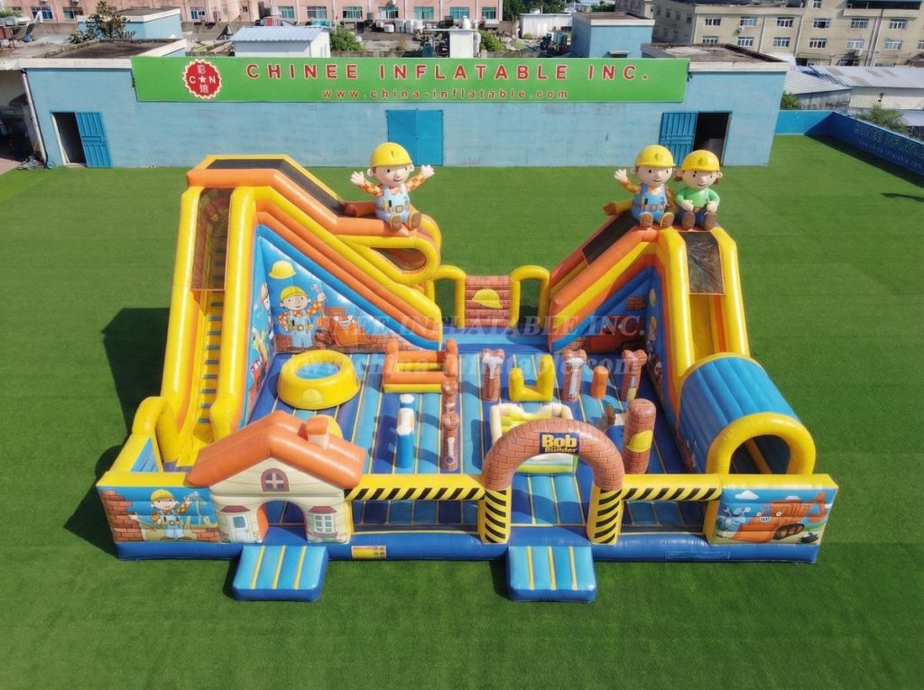 T6-6970 Bob The Builder Theme Inflatable Amusement