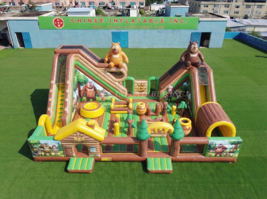 T6-6971 Boonie Bears Theme Inflatable Amusement