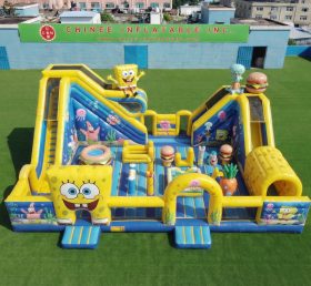 T6-7021 SpongeBob Theme Inflatable Amusement