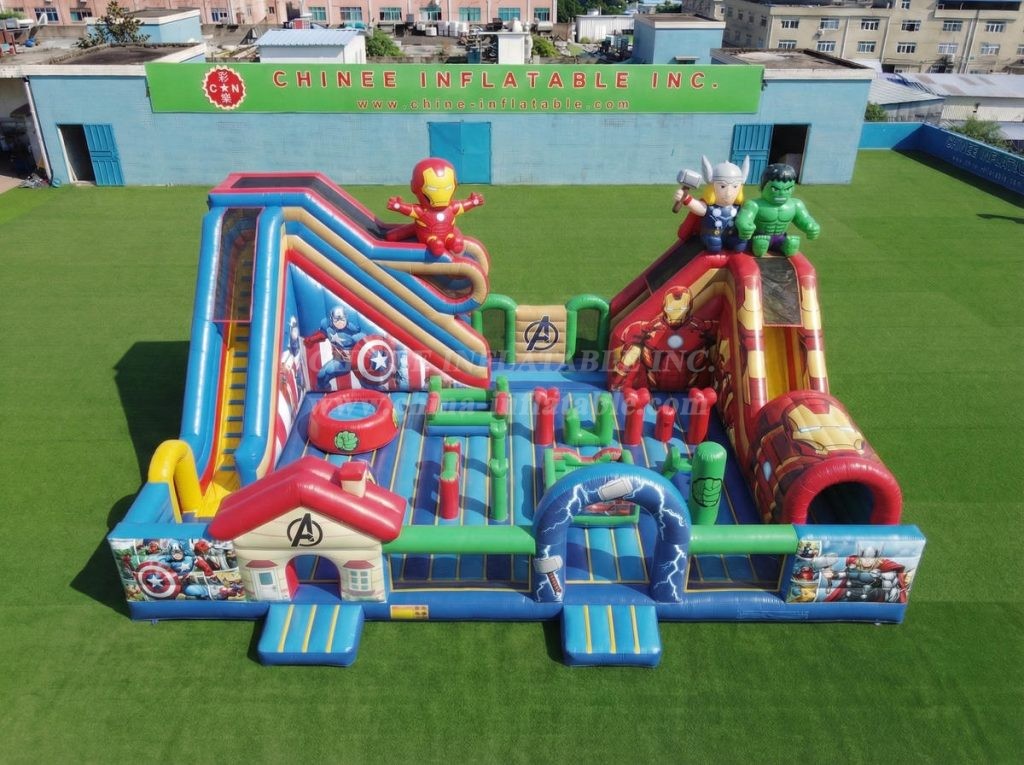 T6-7027 The Avengers Theme Inflatable Amusement