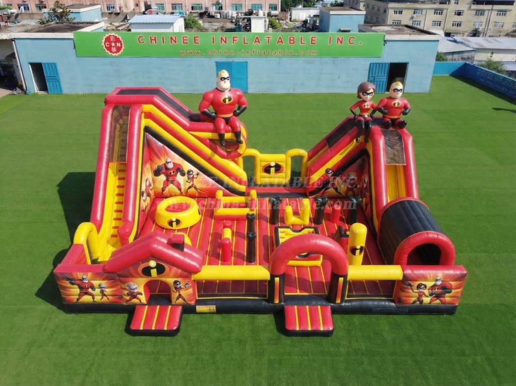 T6-7029 The Incredibles Theme Inflatable Amusement