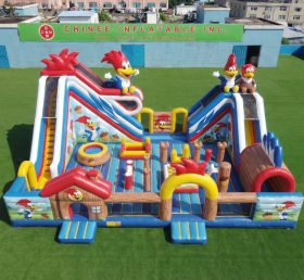 T6-7041 Woody Woodpecker Theme Inflatable Amusement
