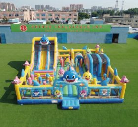 T6-7046 Baby Shark Theme Inflatable Amusement