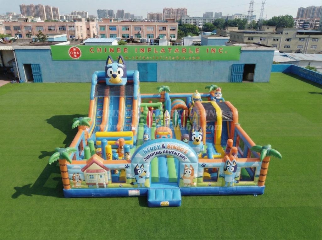 T6-7053 Bluey Theme Inflatable Amusement