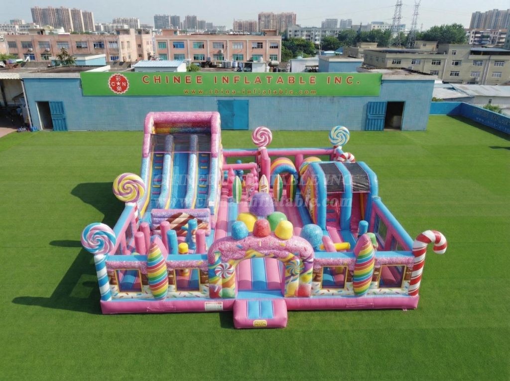 T6-7056 Candy Theme Inflatable Amusement