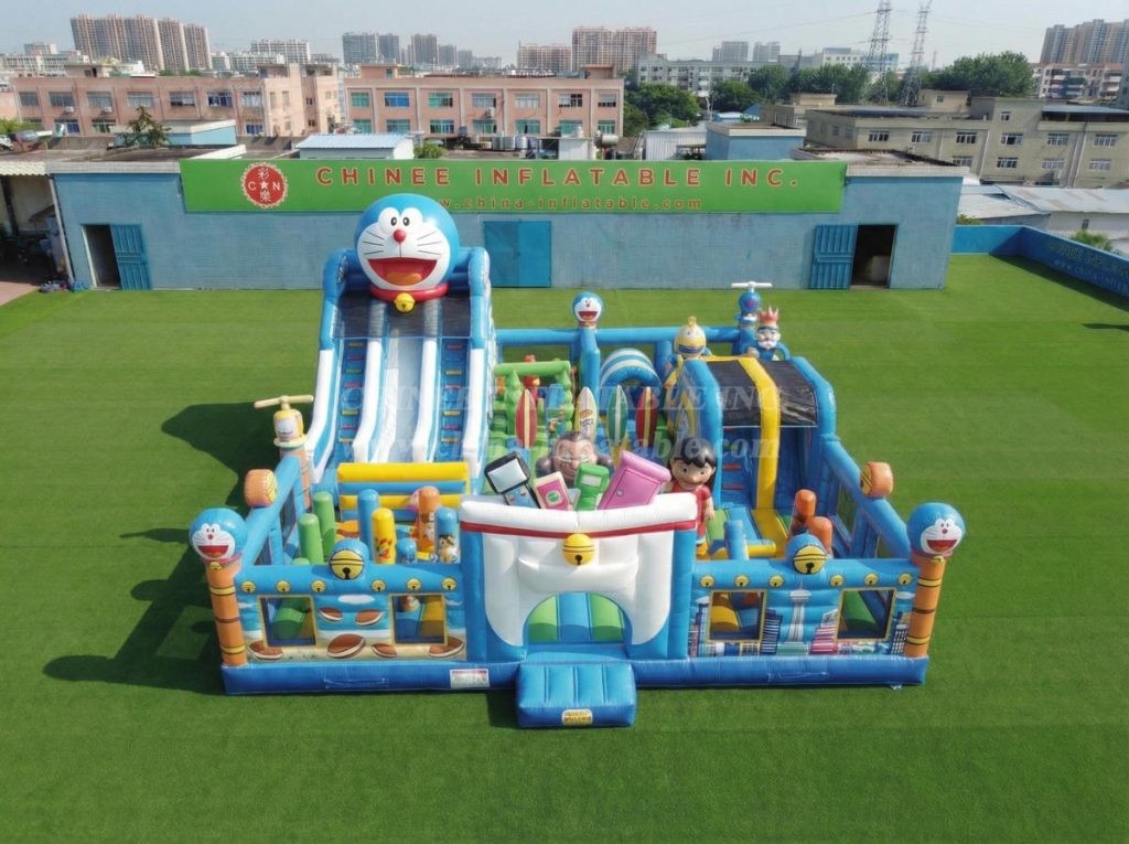 T6-7066 Doraemon Theme Inflatable Amusement