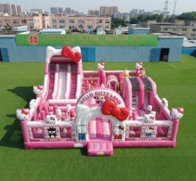 T6-7077 Hello Kitty Theme Inflatable Amusement