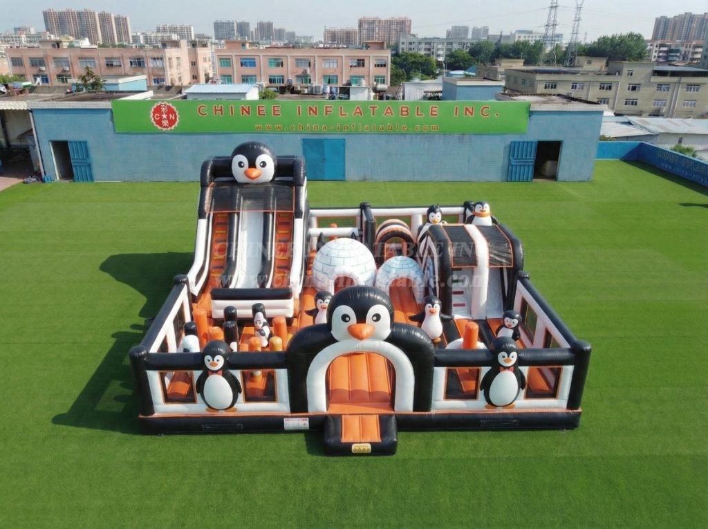 T6-7103 Penguin Theme Inflatable Amusement