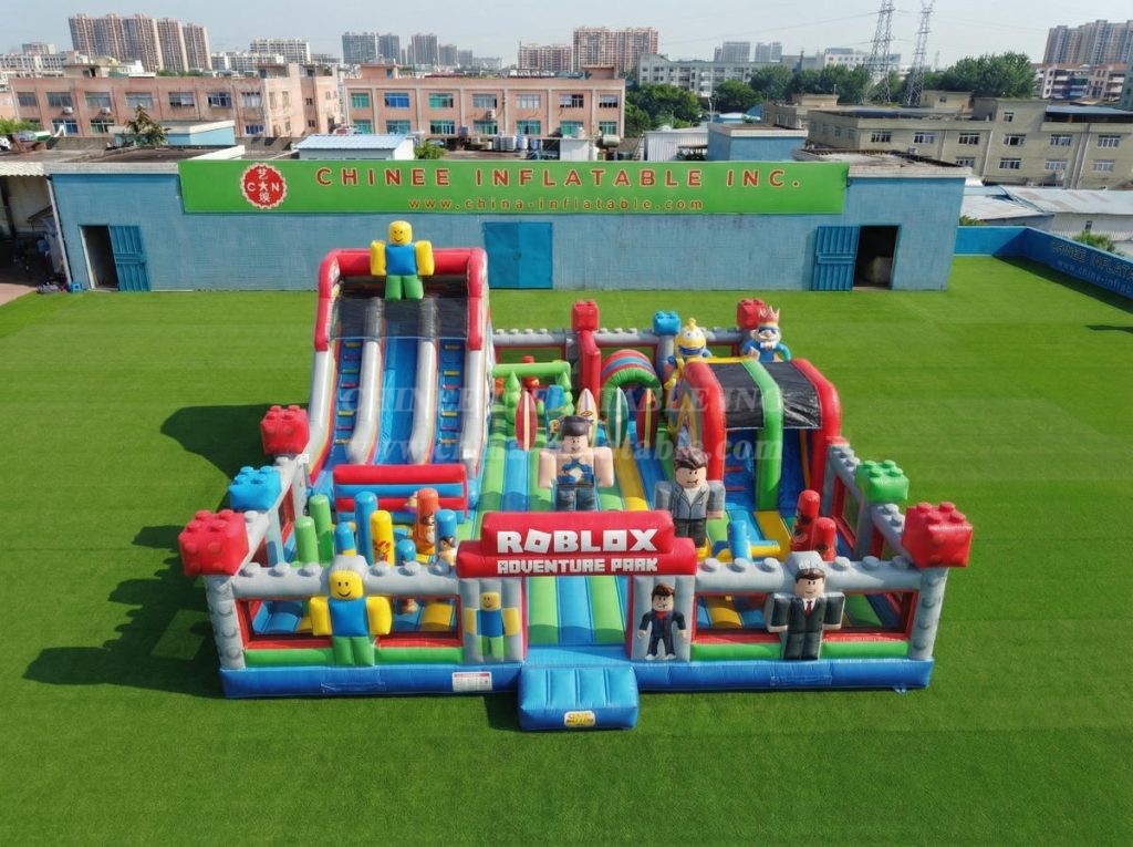 T6-7112 Roblox Theme Inflatable Amusement