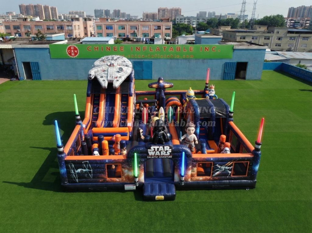 T6-7124 Star Wars Theme Inflatable Amusement