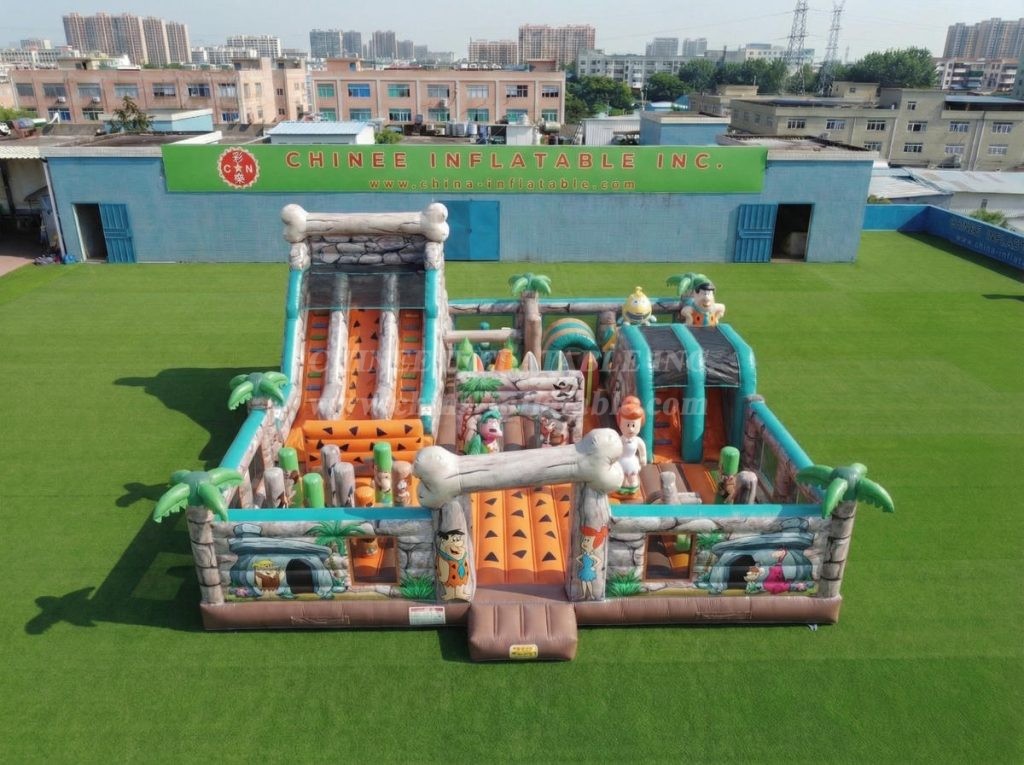 T6-7131 The Flintstones Theme Inflatable Amusement