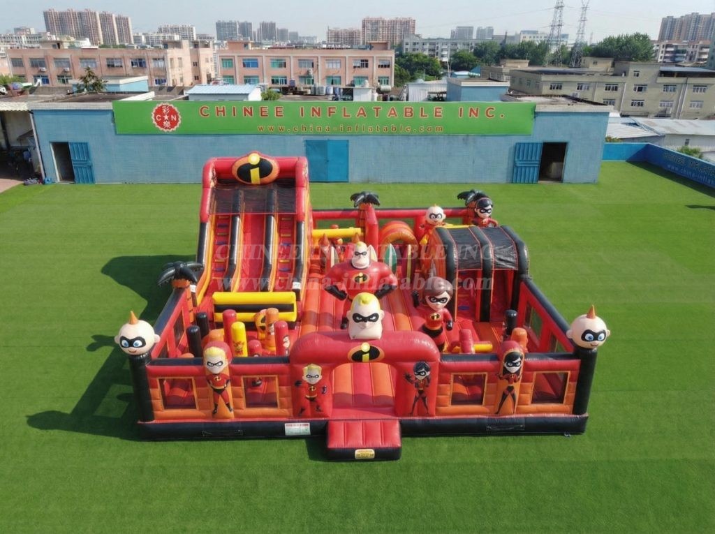 T6-7132 The Incredibles Theme Inflatable Amusement
