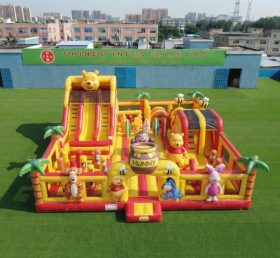 T6-7148 Winnie The Pooh Theme Inflatable Amusement