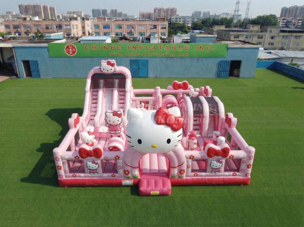 T6-7180 Hello Kitty Theme Inflatable Amusement