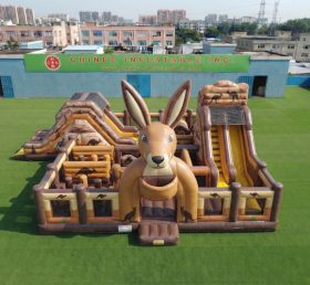 T6-7183 Kangaroo Theme Inflatable Amusement