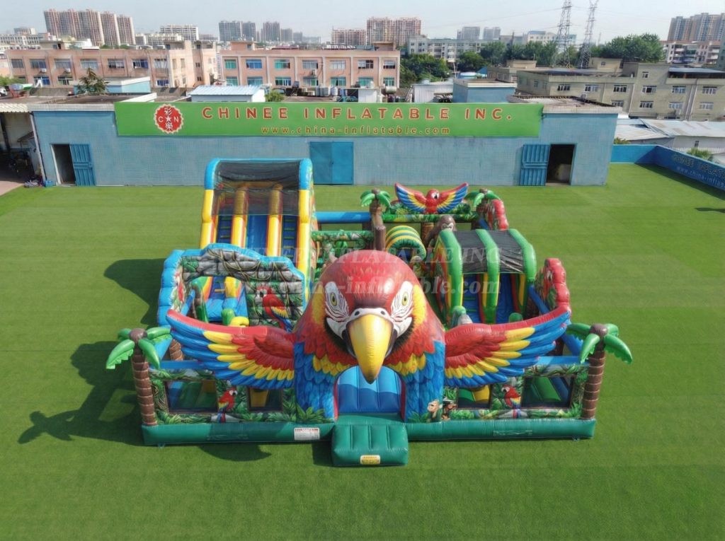 T6-7201 Parrot Theme Inflatable Amusement