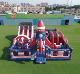 T6-7213 Rocket Theme Inflatable Amusement