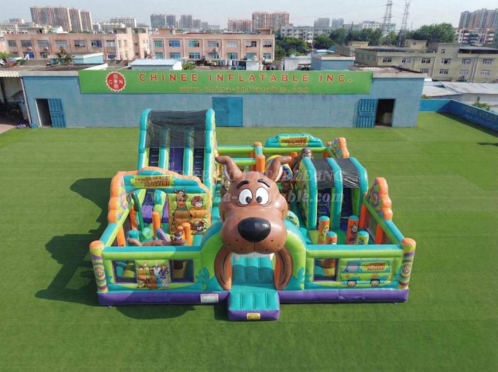 T6-7214 Scooby-Doo Theme Inflatable Amusement