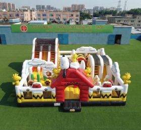 T6-7216 Snoopy Theme Inflatable Amusement