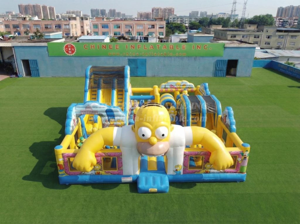 T6-7227 The Simpsons Theme Inflatable Amusement
